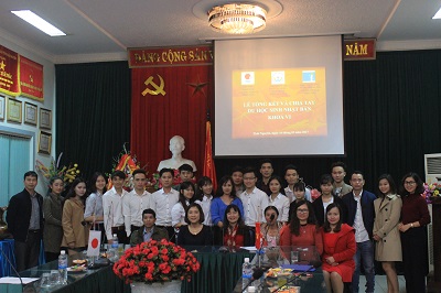 Khoa Quốc tế - Trường CĐ Kinh tế - Tài chính Thái Nguyên tổ chức Lễ tổng kết và chia tay lớp du học Nhật Bản Khóa 6.